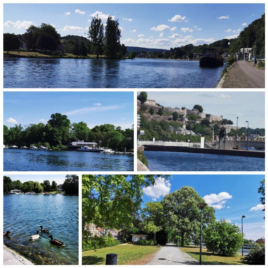 Au Fil De L Eau Apartment Namur Luaran gambar